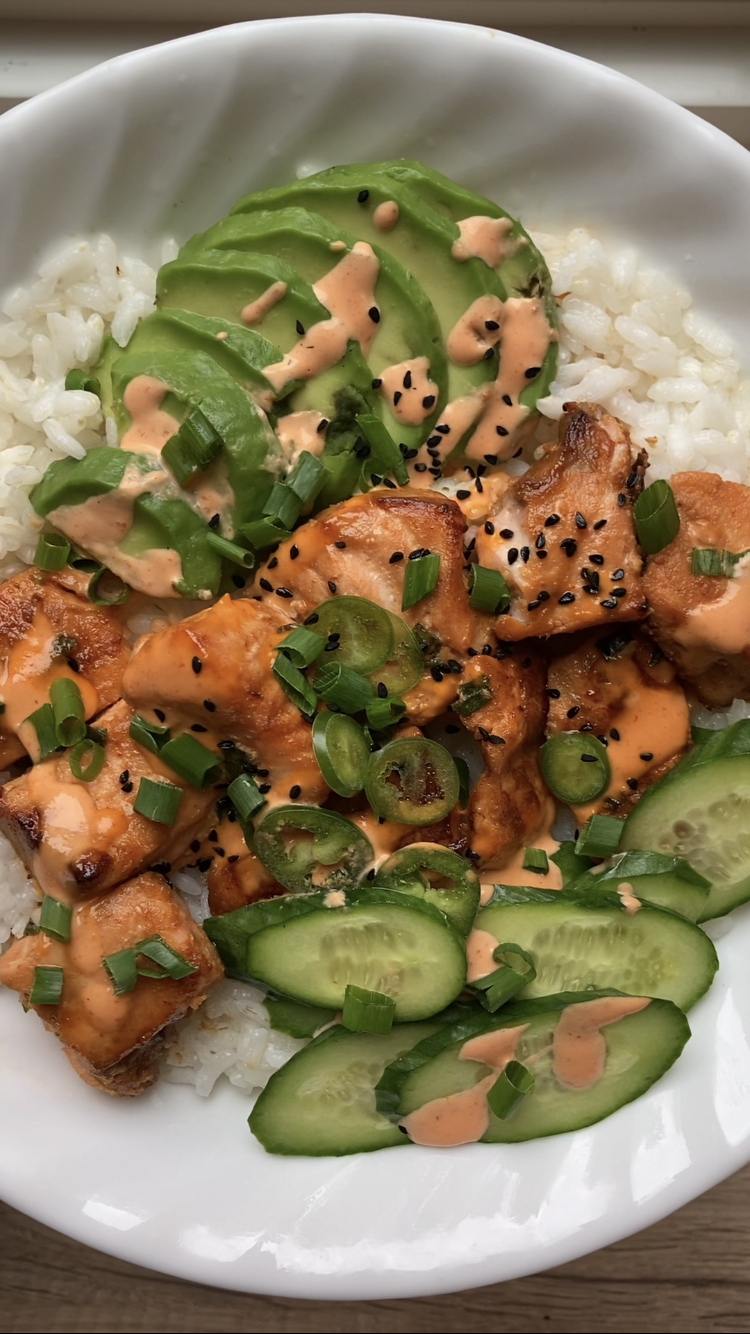 Spicy Salmon Bowl
