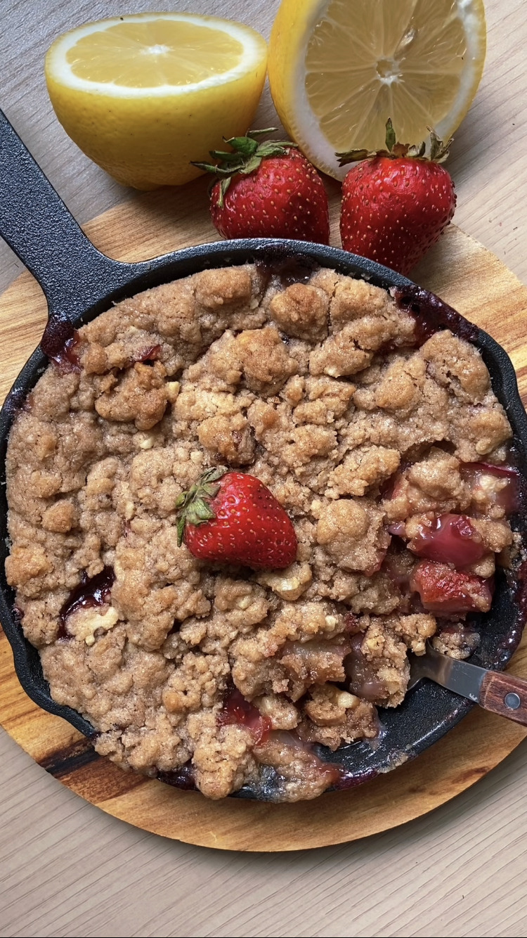 Strawberry Nectarine Crumble