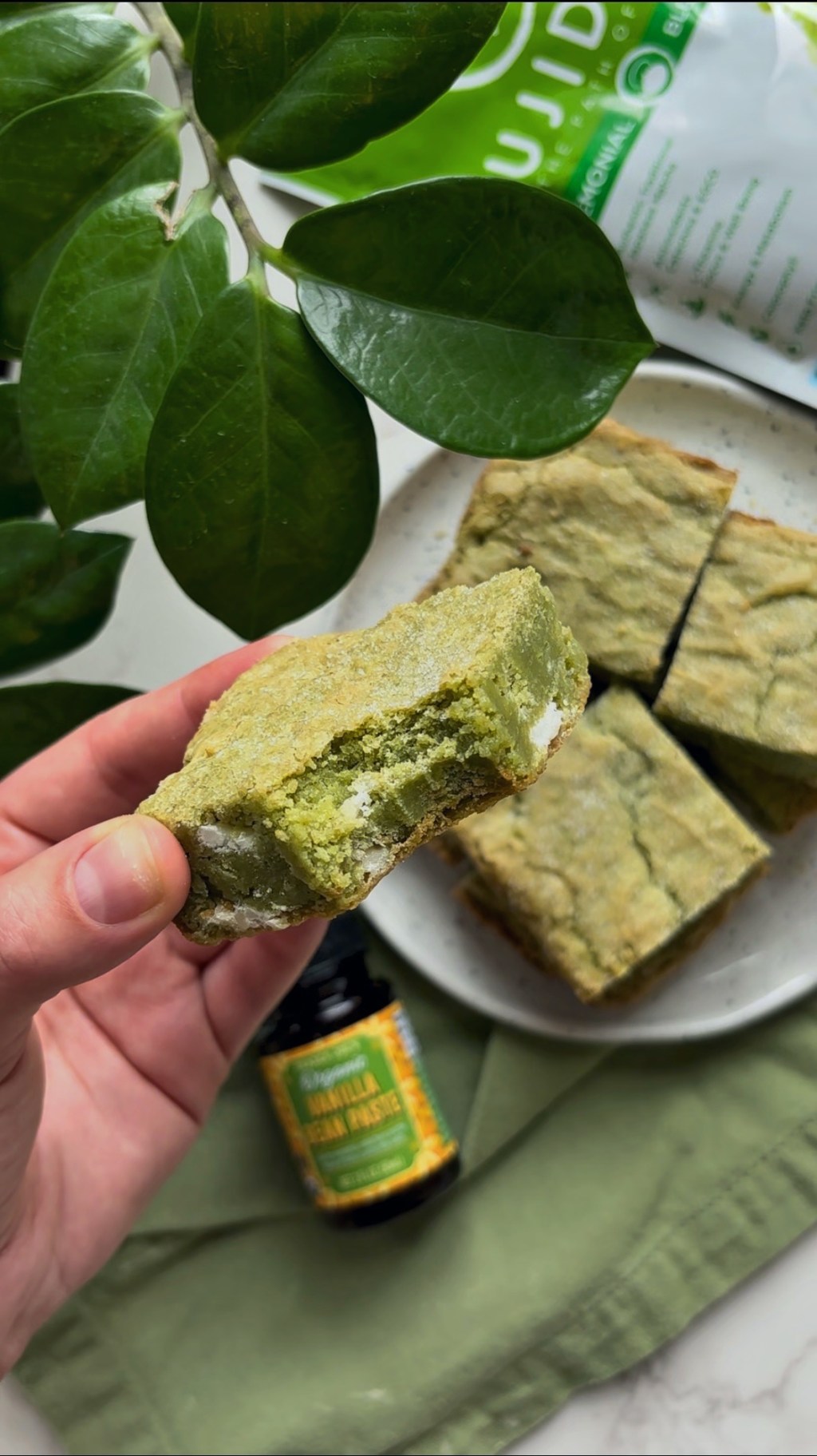 Small Batch Matcha&nbsp;Brownies